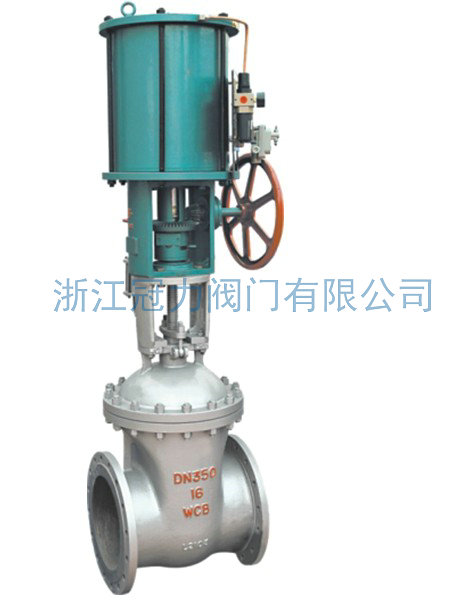 氣動閘閥是在怎樣保證密封面的密封性？