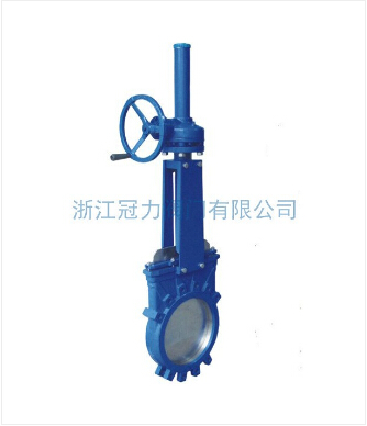 傘齒輪刀閘閥是怎樣達到啟閉效果的？